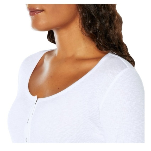 NWT Eddie Bauer Scoop Snap Henley - Picture 5 of 8